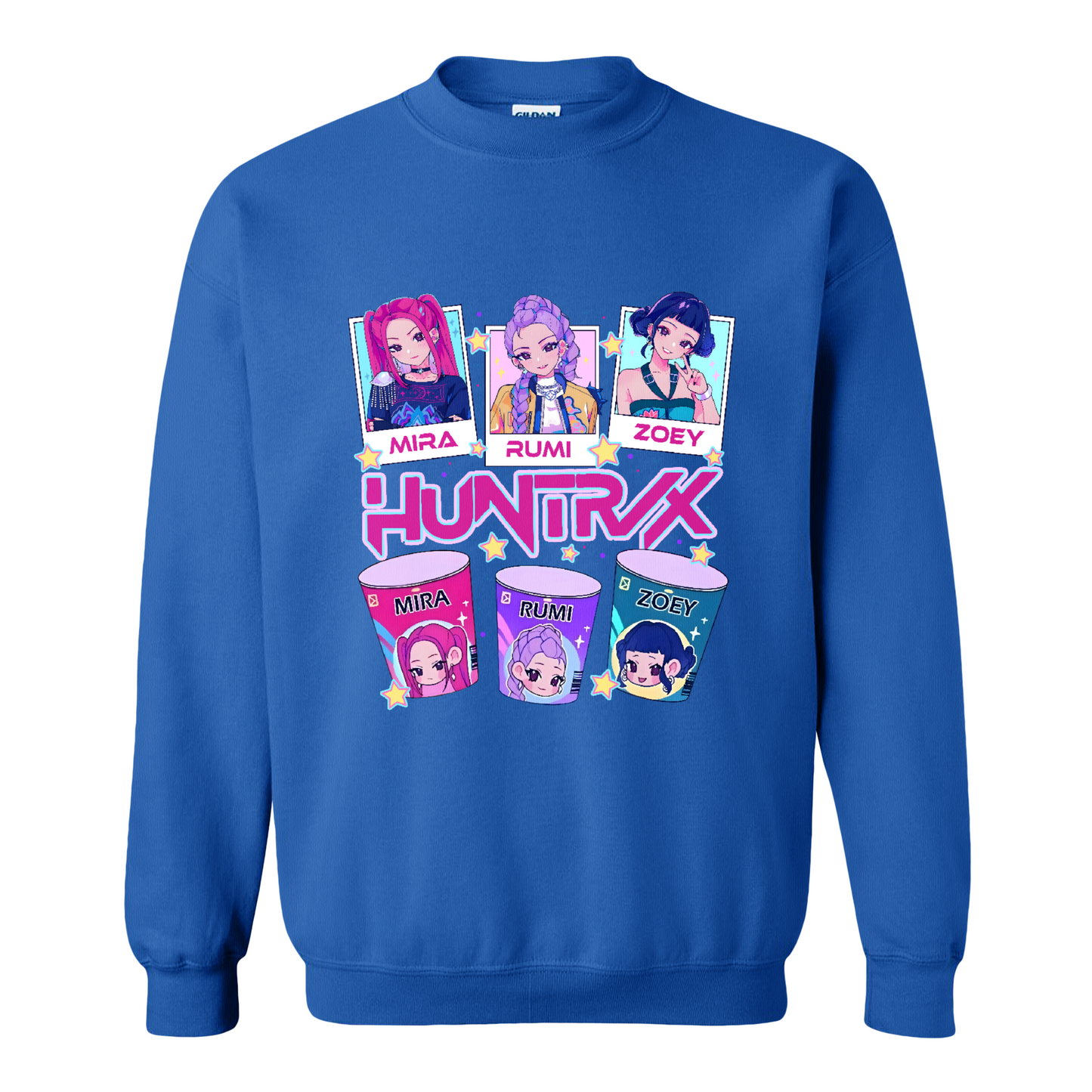 Kpop Demon Hunters Kpdh Ramyeon Sweatshirt, Demon Hunter Movie Inspired Noodle Sweatshirt