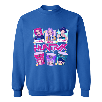 Kpop Demon Hunters Kpdh Ramyeon Sweatshirt, Demon Hunter Movie Inspired Noodle Sweatshirt