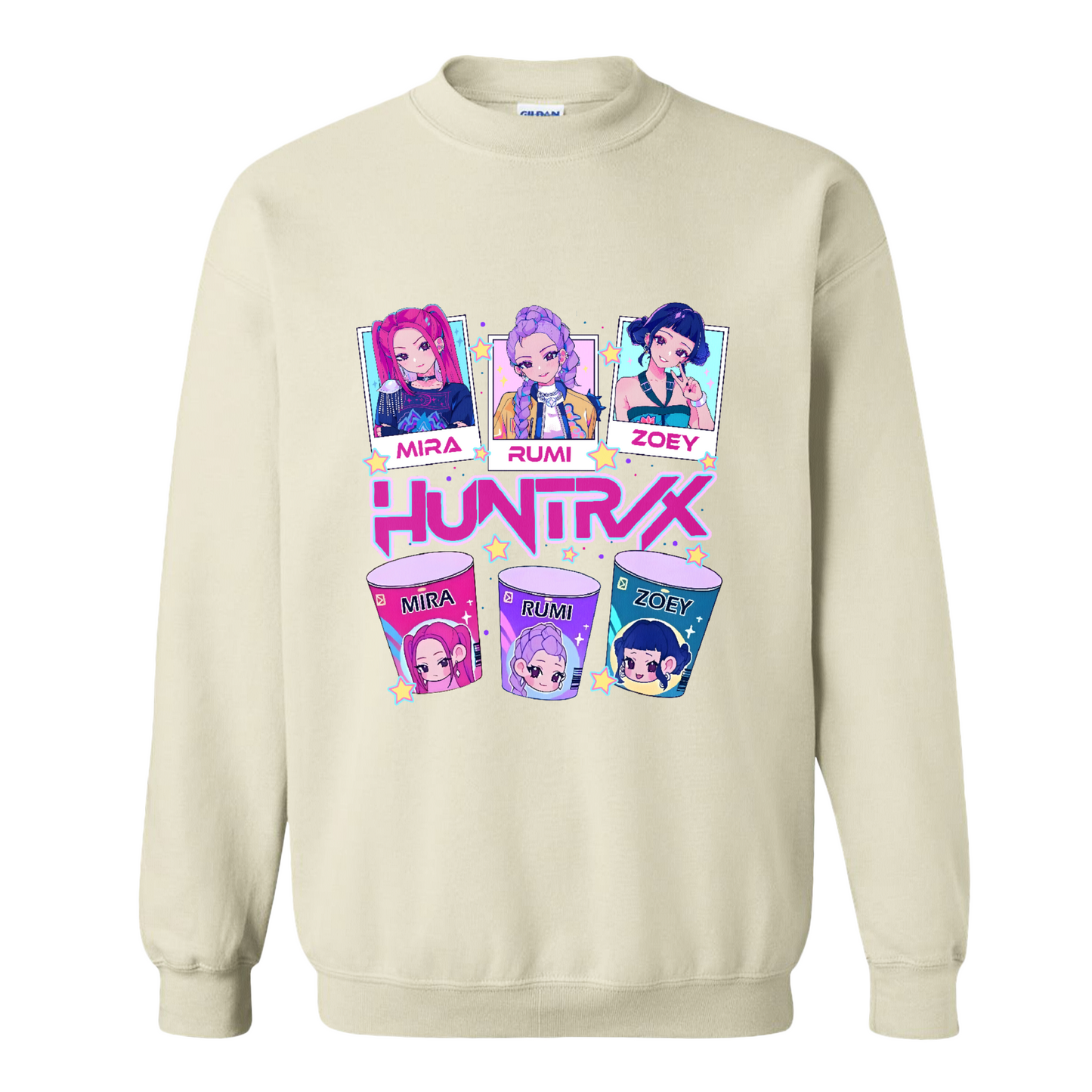Kpop Demon Hunters Kpdh Ramyeon Sweatshirt, Demon Hunter Movie Inspired Noodle Sweatshirt