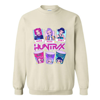 Kpop Demon Hunters Kpdh Ramyeon Sweatshirt, Demon Hunter Movie Inspired Noodle Sweatshirt