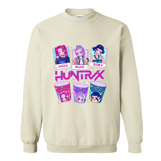 Kpop Demon Hunters Kpdh Ramyeon Sweatshirt, Demon Hunter Movie Inspired Noodle Sweatshirt