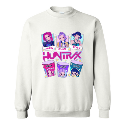 Kpop Demon Hunters Kpdh Ramyeon Sweatshirt, Demon Hunter Movie Inspired Noodle Sweatshirt