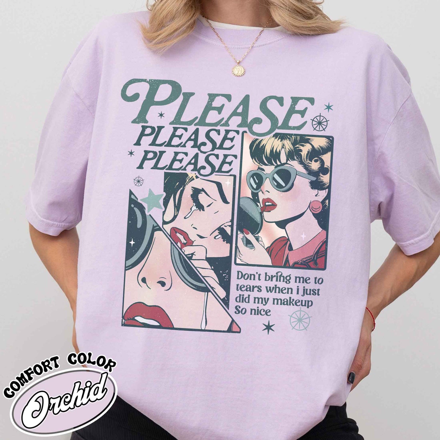 Please Please Please Comfort Colors Shirt, Concert Shirt, Soft Girl Aesthetic, Music Lover Gift, Espresso Gift, Dont Embarrass Me Shirt