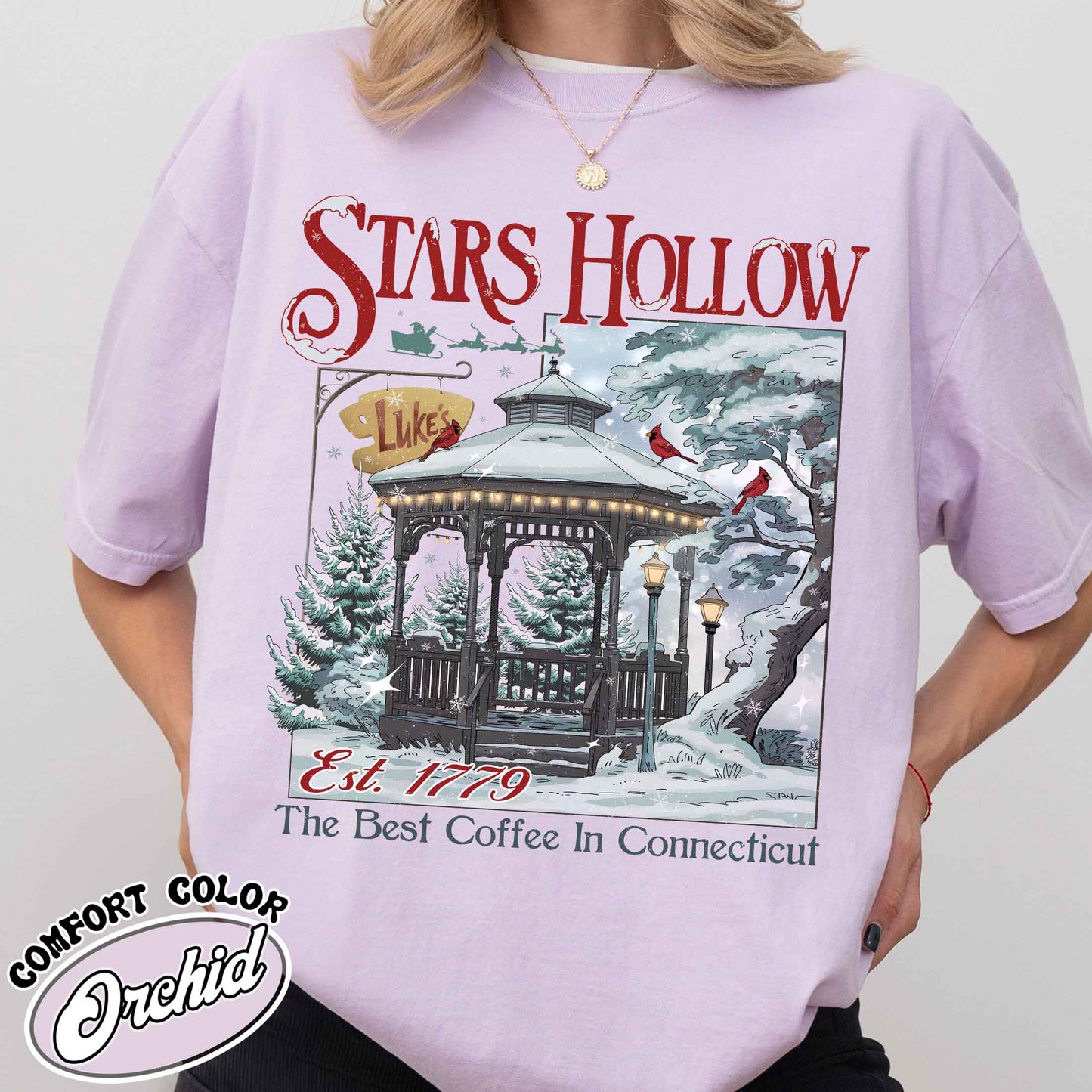 Stars Hollow Christmas Festival Shirt, Stars Hollows Shirt, Christmas Gift, Connecticut Shirt, Retro Style Shirt, Stars Hollow 1779 Connecticut