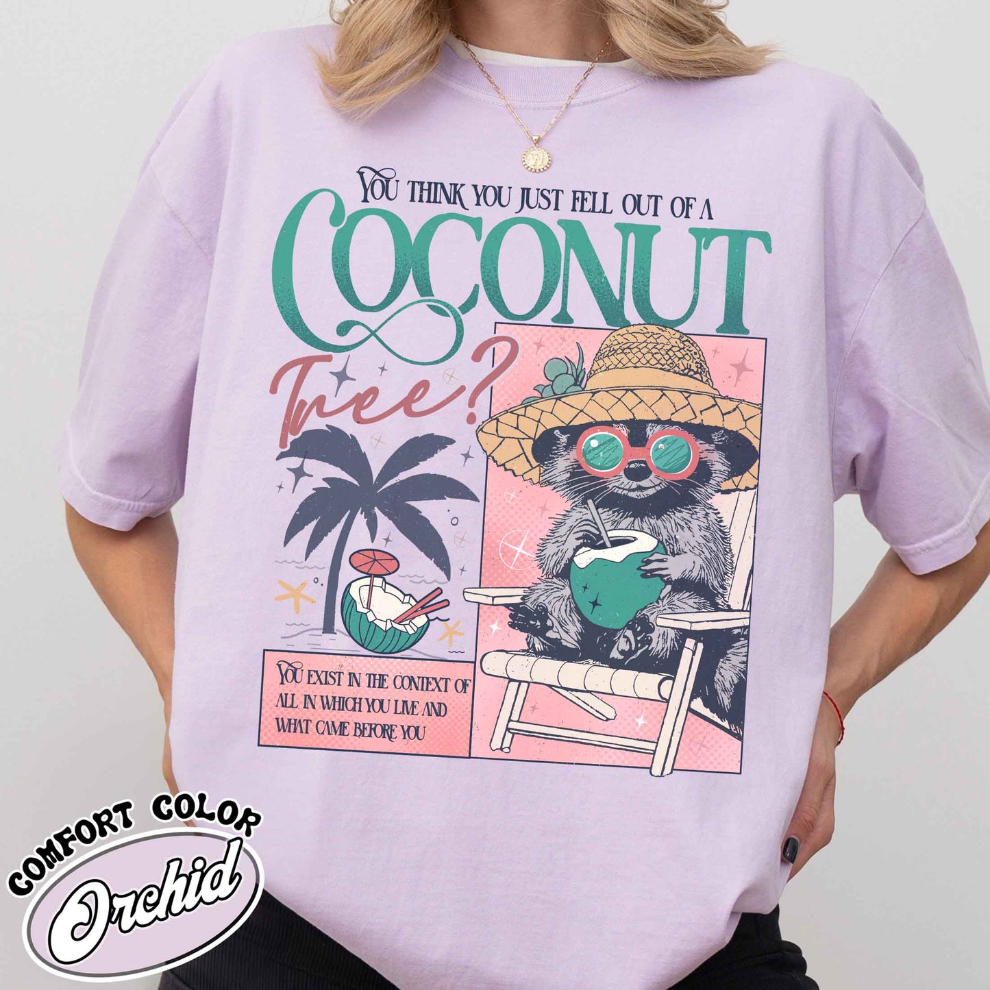 You Think You Just Fall out of a Coconut Tree T-Shirt, Social Democrat Shirt, Roevember, Coconut Tree Shirt, Election 2024 Shirt, Democrat Shirt