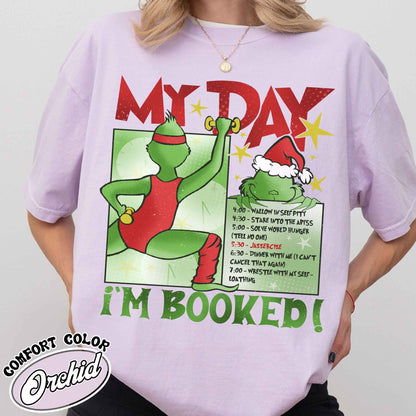 My Day I'm Booked Shirt,My Day Im Book,Christmas Gift,Christmas Shirt,Funny Christmas Shirt,Womens Christmas Shirt,Im Booked Christmas Shirt