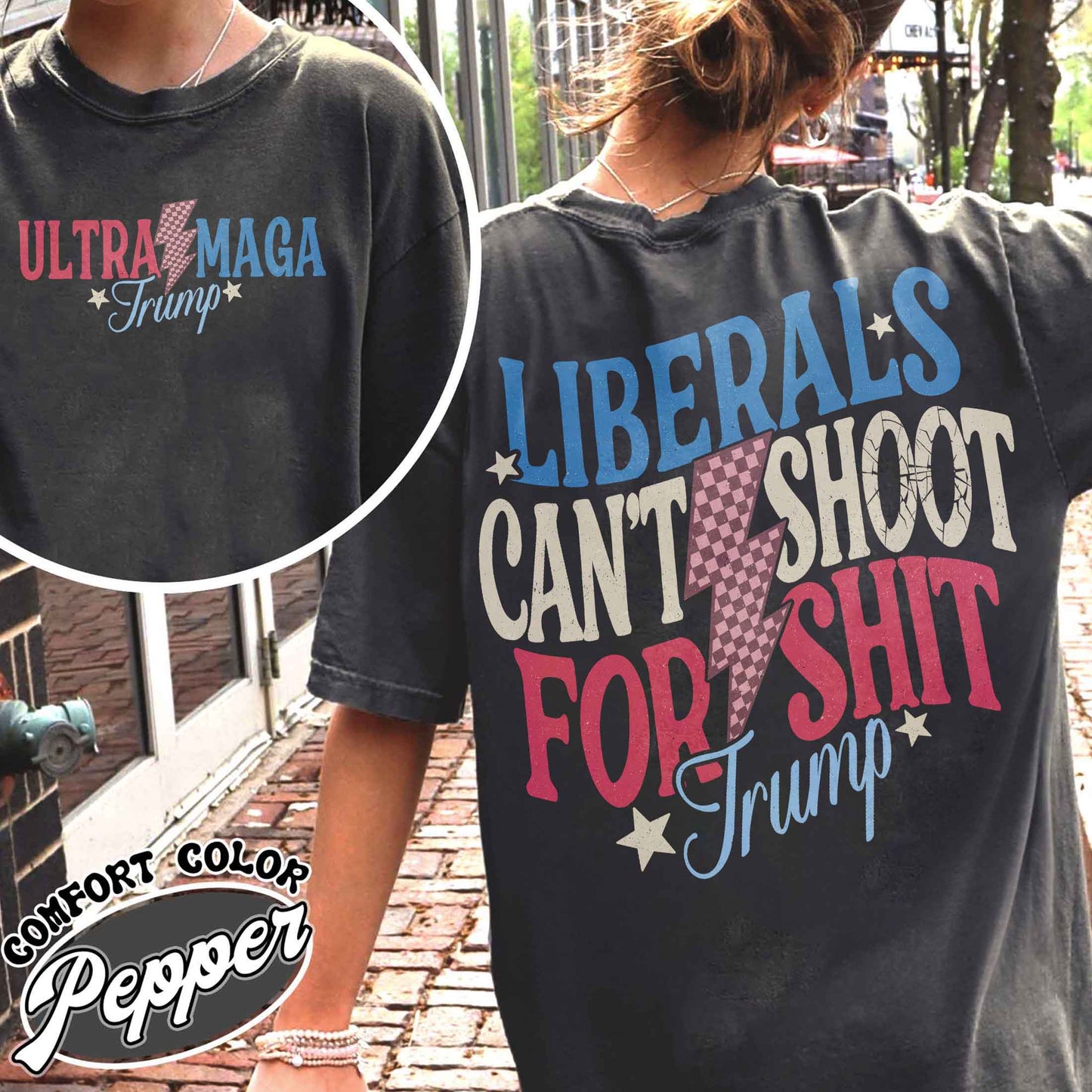 Ultra Maga Comfort Colors Shirt, Election 2024 Shirt, Make America Great Again President Shirt, Political Shirt, Fight For America