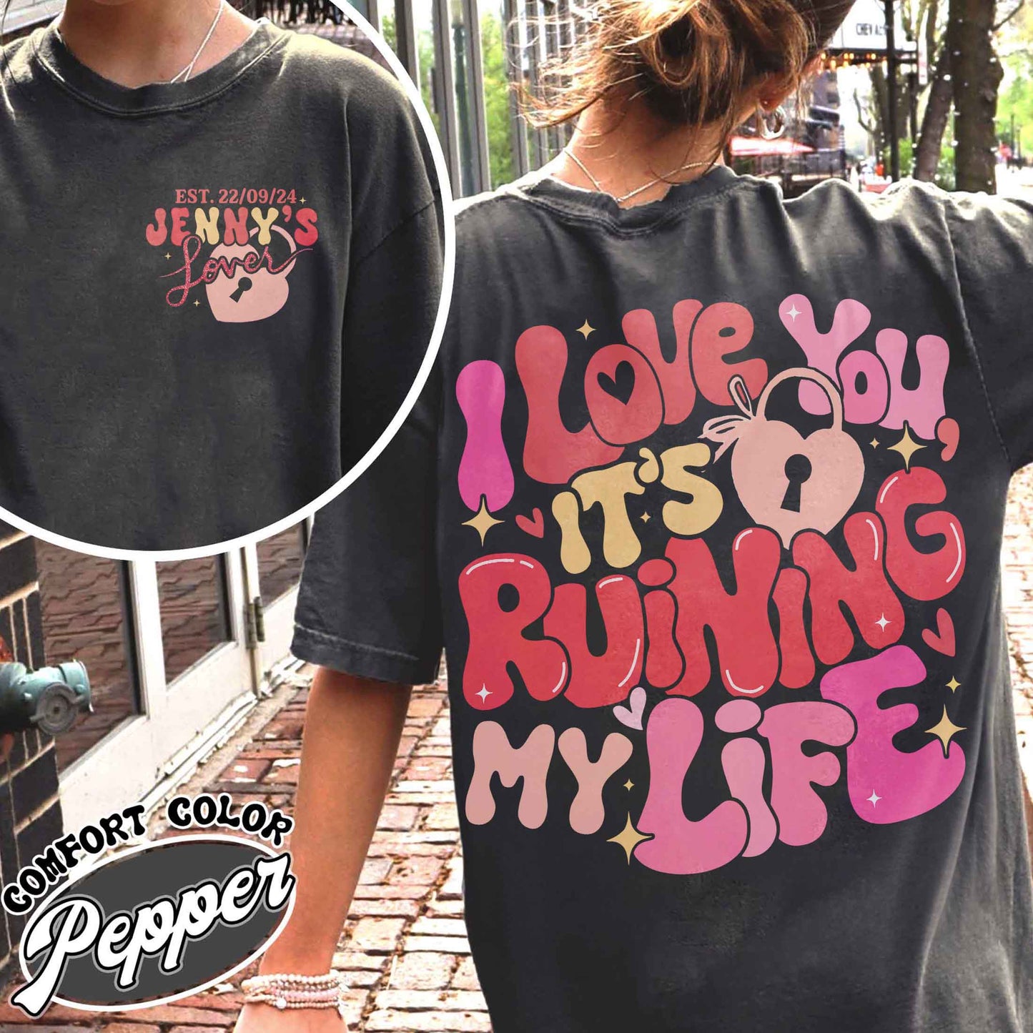 Custom Couples Shirt, She Found Her Lover Personalized, She Found Her Lover Theme, Lover Lyrics Shirt, Gift for Her, Gift for Him, Gift for Couple