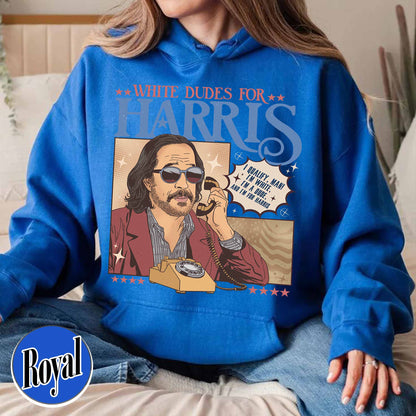 Election Hoodie, White Dudes for Madam President Hoodie, Men Zoom for Madam President Hoodie