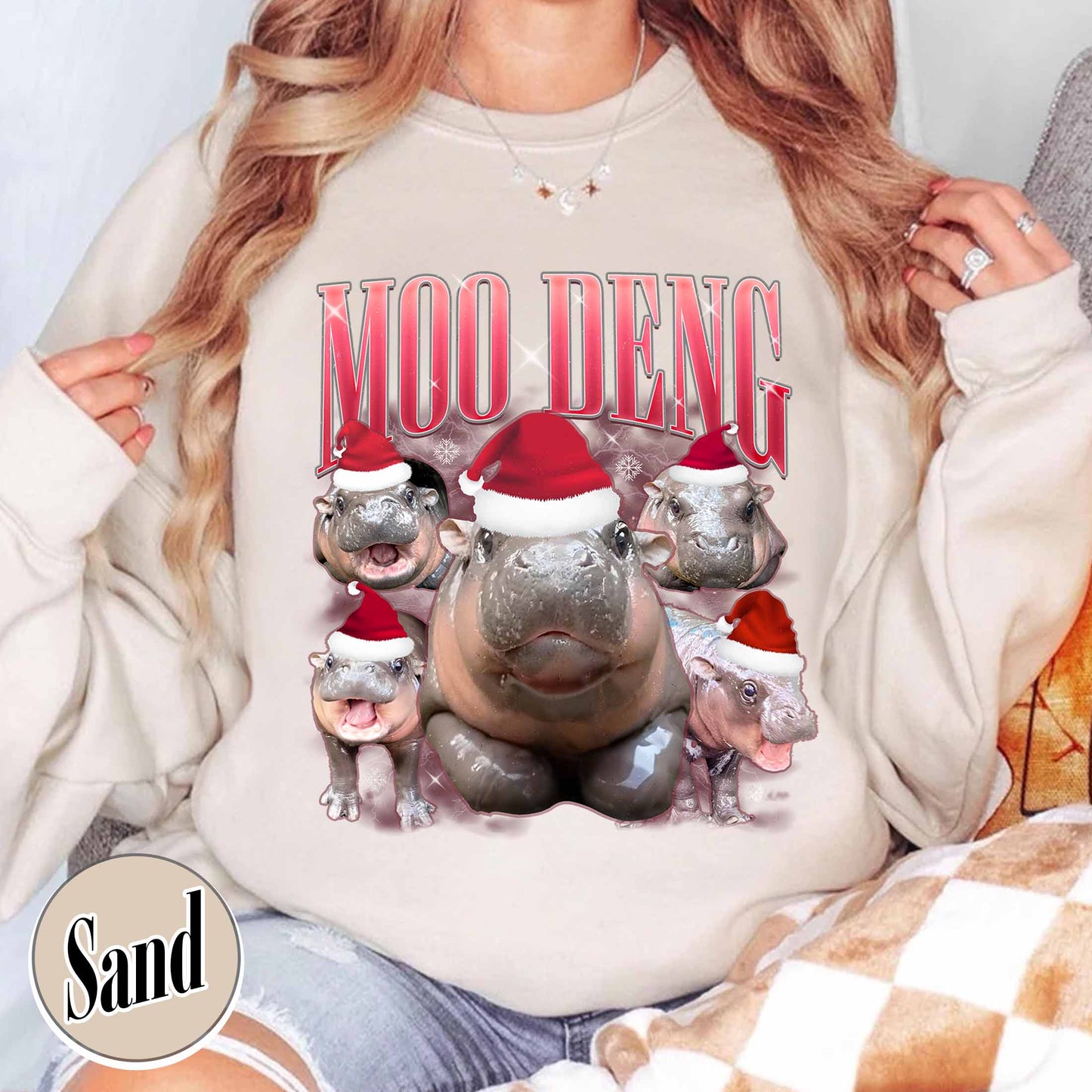 Moo Deng Meme Sweatshirt, Baby Hippo Sweatshirt, Zoo Baby Hippo Sweatshirt, I Love Moo Deng Sweatshirt, Moo Deng Fan Club Sweatshirt, Hippo Lover Sweatshirt, Moo Deng I Love You