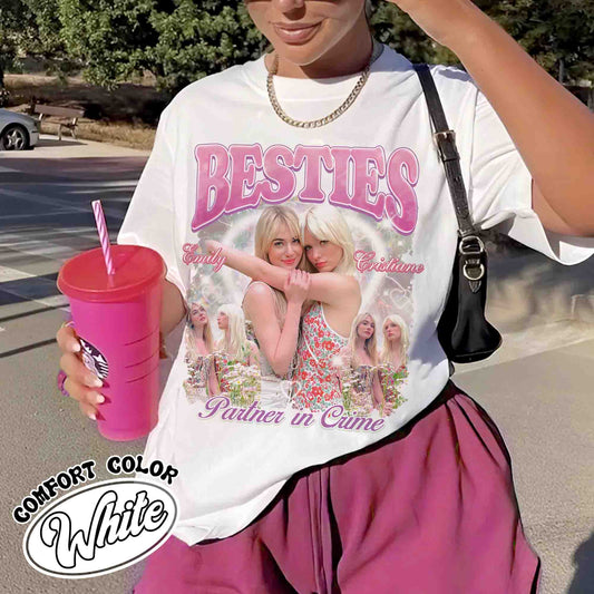 Custom Bootleg Besties Shirt, Besties BFFs Bootleg Shirt, Best Friend Birthday, Best Friend Gift, Custom Shirts for Besties, Custom Best Friend