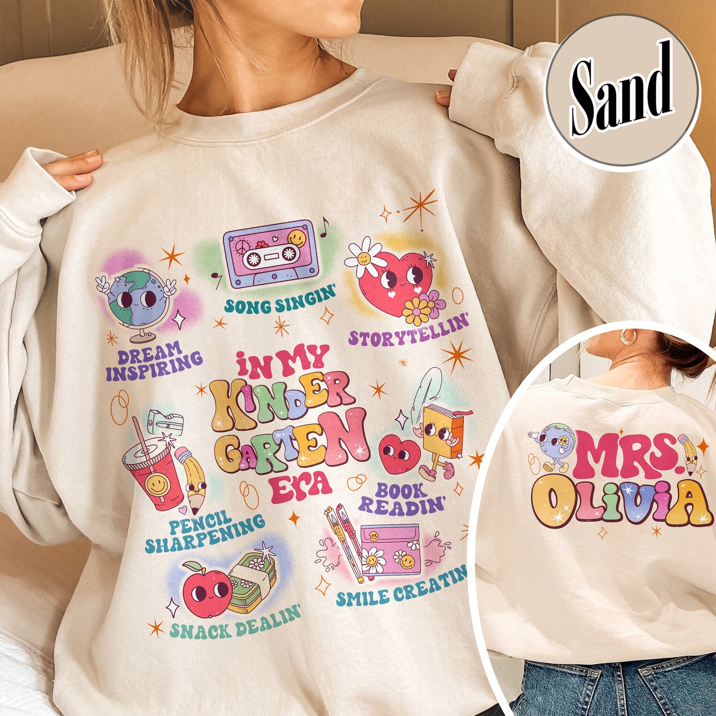 Back to School Sweatshirt, First Grade Sweatshirt, Team Teacher Sweatshirt, Kindergarten Teacher Sweatshirt