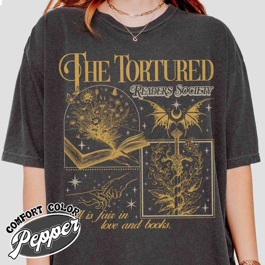 The Tortured Readers Society Shirt, Born To Read, the Tortured Shirt, the Tortured Poets Social Club, Book Lover Shirt, Bookish Shirt