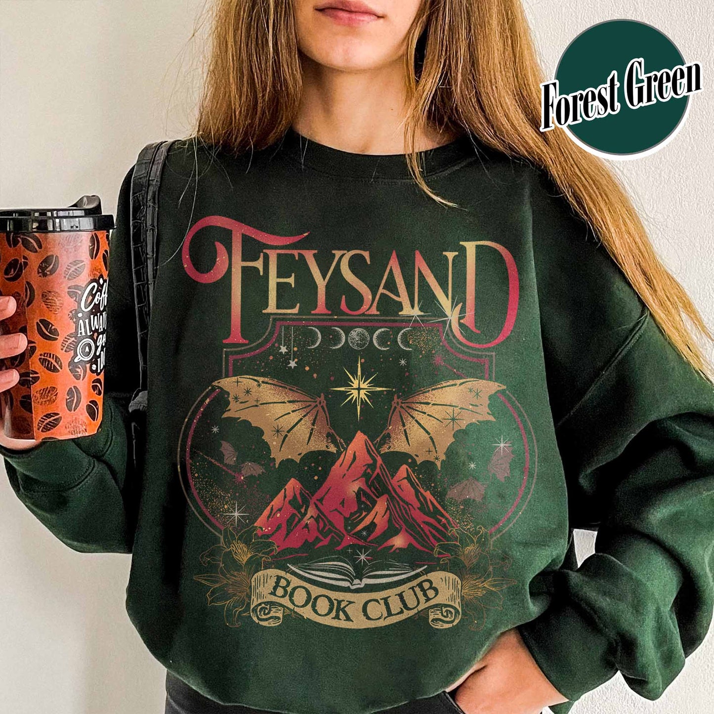 Rhys And Feyre Acotar Book Club Sweatshirt, Sjm, Velaris City Of Starlight Acotar Sweatshirt, The Night Court Sweatshirt, Court Of Dreams, Bookish Sweatshirt