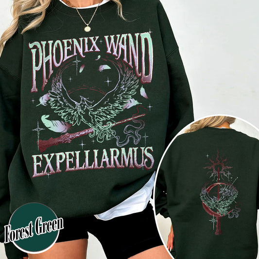 Magic Wand Sweatshirt, Magical Adventure Apparel, Bookish Wizard Sweatshirt, Wizard School Fandom, Wizard Book Shop Sweatshirt