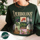 Halloween Sweatshirt, Herbology Plants Sweatshirt, Gardening Sweatshirt, Cute Ghost Sweatshirt