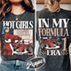 Trending Comfort Color Shirt, Hot Girls Watch F1 Shirt, Sundays Are for Formula One Shirt, F1 Car Shirt