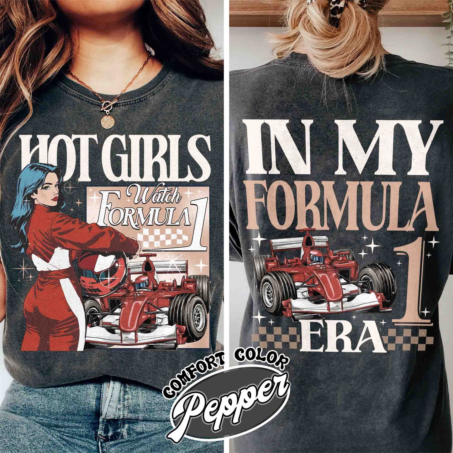 Hot Girls Watch F1 Shirt, Sundays Are for Formula One Shirt, Formula One Shirt, F1 Shirt Comfort Colors, F1 Shirt 2024, F1 Car Shirt, F1 Aesthetic