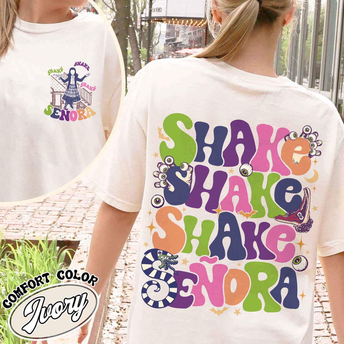 Shake Shake Shake Señora Shirt, Halloween Shirt, Fall Shirt, Funny Halloween Shirt, Shake Shake Shake Senora, Halloween Movie, Shake Senora Shirt