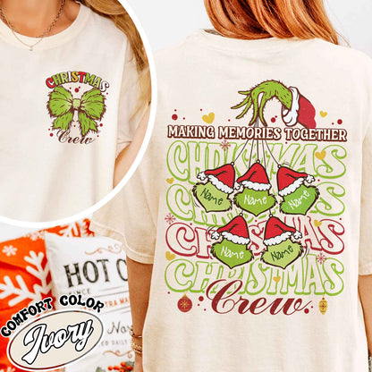 Family Christmas 2024 Making Memories Together Shirt, Christmas Crew 2024 Shirt, 2024 Family Christmas Shirt, 2024 Family Christmas Pjs