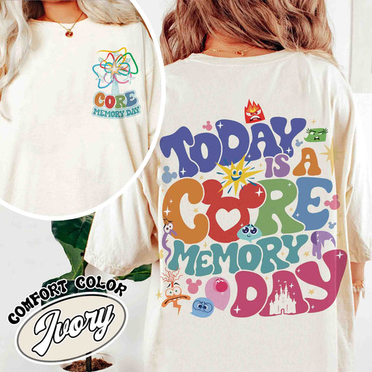 Today Is a Core Memory Day Shirt, Today Is a Core Memory Day Shirt Kids, Today Is a Core Memory Day Ears, Vacation Shirt, Family Trip Shirt,