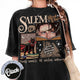 Halloween Comfort Color Shirt, Retro Salem Book Club Shirt, Black Cat Spooky Book Lover Shirt