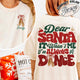 Dear Santa It Wasn't Me I'm Always At Dance Shirt,Custom Christmas Dancer Shirt,Christmas Dancer Tee,Christmas Shirt For Dancer,Dancers Gift