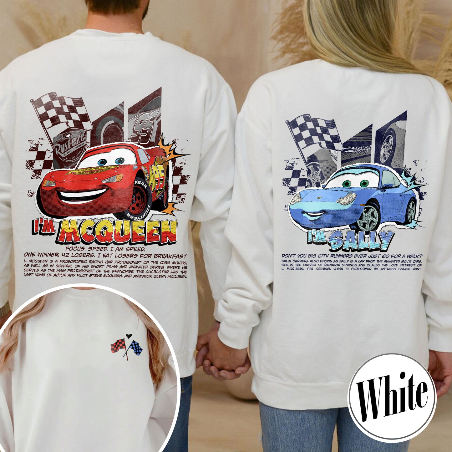 Matching Couple Sweatshirt Car, Matching Sweatshirt for Couple Cars, Car Shirts Matching, Gift for Her, Gift for Him, F1 Sweatshirt 2024