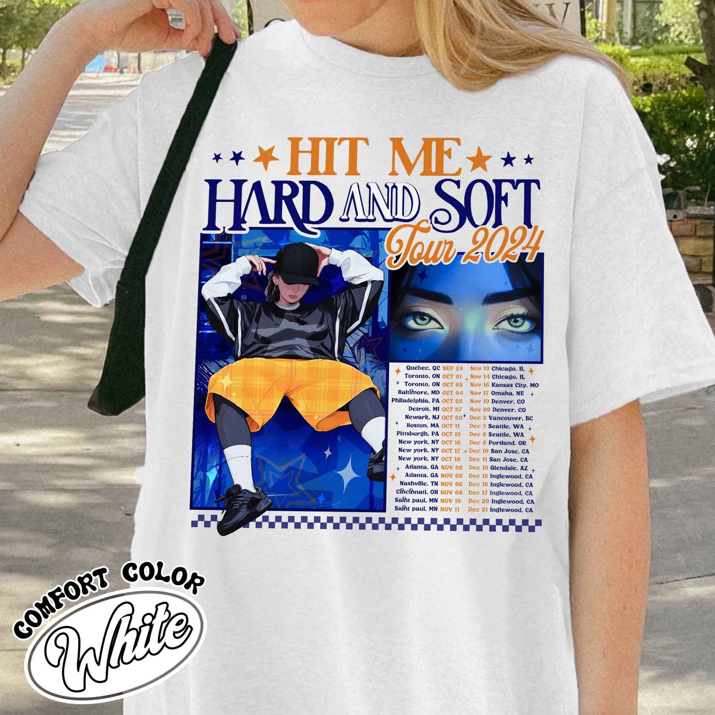 Hit Me Hard and Soft Shirt, Music Tour Shirt, Gift for Her, Women T-Shirt, the Girl Hit Me Hard and Soft Shirt, BOAF Shirt, Music Tour Shirt