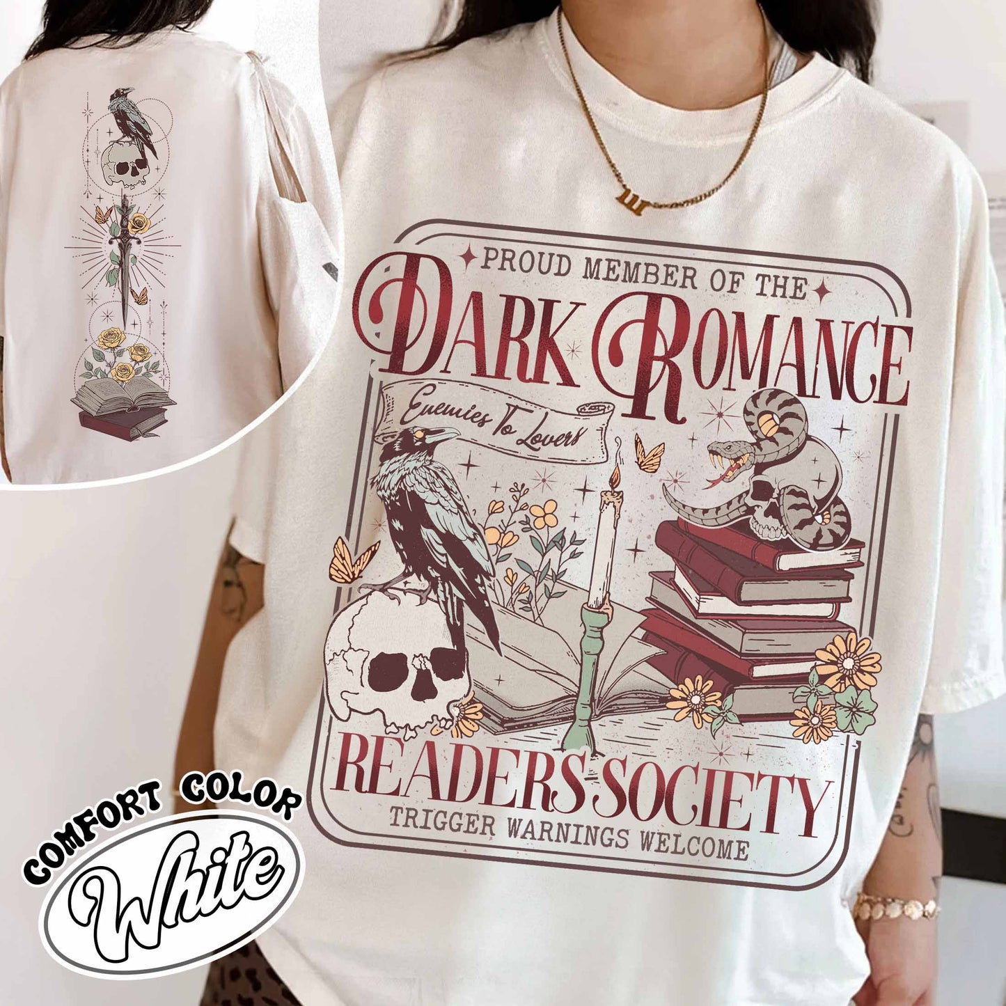 Dark Romance Book Club Shirt, Good Girls Read Dark Romance Shirt, Dark Romance Social Club, Dark Romance Era, Dark Romance Gift, Book Lover