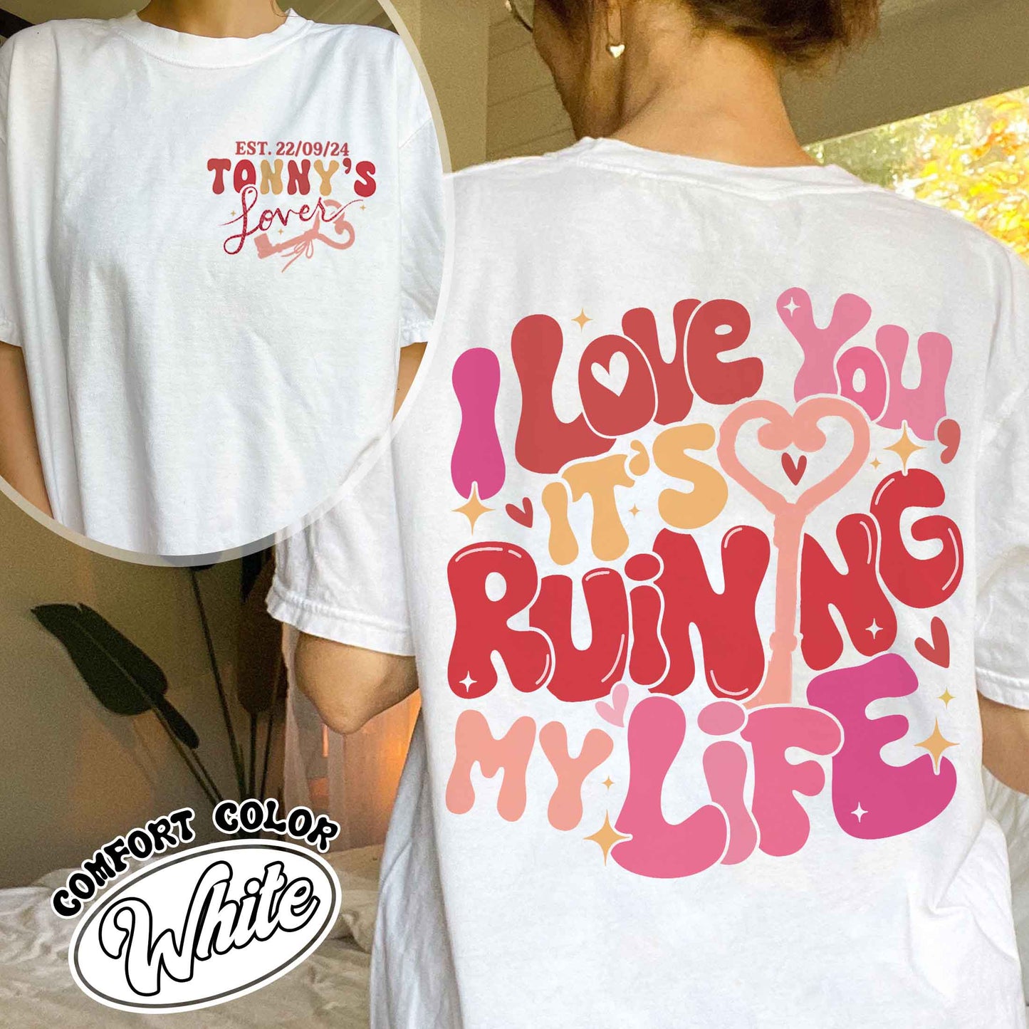 Custom Couples Shirt, She Found Her Lover Personalized, She Found Her Lover Theme, Lover Lyrics Shirt, Gift for Her, Gift for Him, Gift for Couple